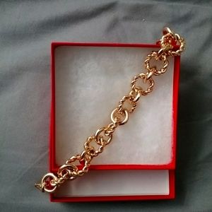 J CREW HOOP LINK BRACELET